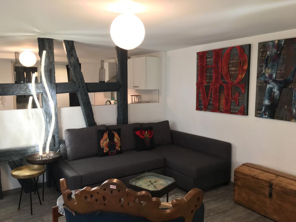 Les Appartements D'Alicia โอแบร์เน ภายนอก รูปภาพ