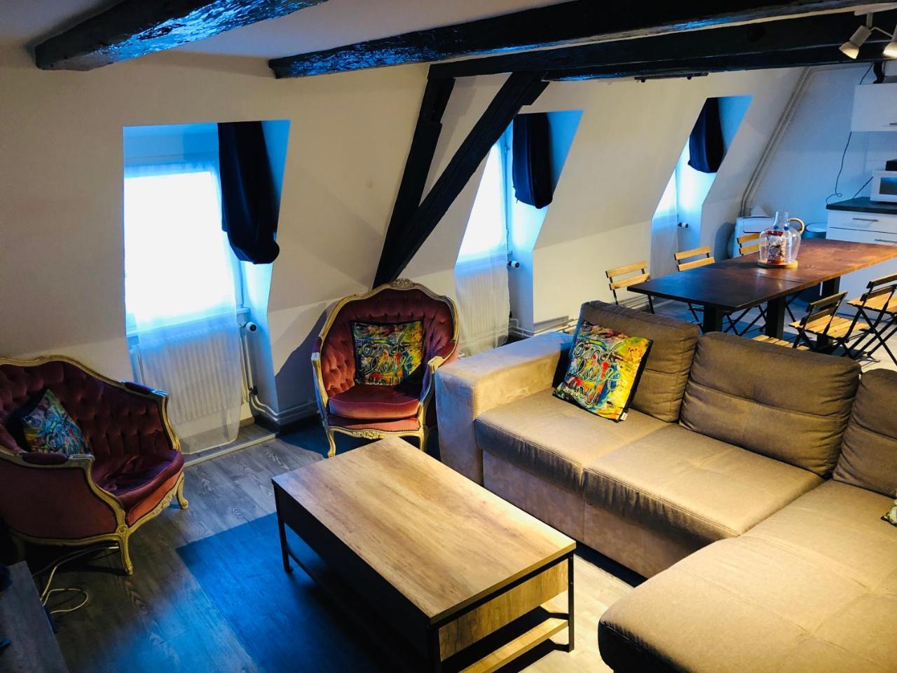 Les Appartements D'Alicia โอแบร์เน ภายนอก รูปภาพ